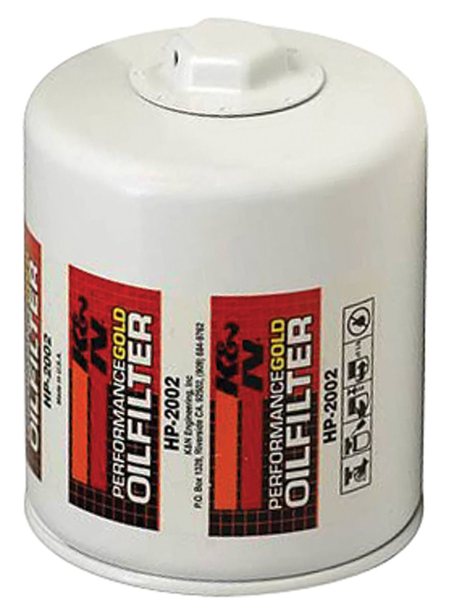 Oil Filter, K&N, 1964-77 Chevrolet 6/8Cylinder Standard, Wrench Off 1 Oil Filter, K&N, 1964-77 Chevrolet 6/8Cylinder Standard, Wrench Off
