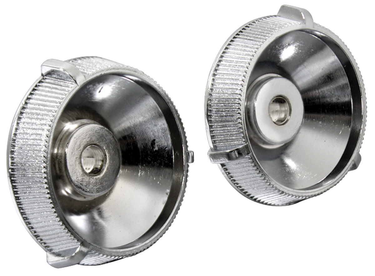 Knob, Radio Inner, 1967-68 Chevelle/El Camino, 1967-69 Corvair, Chrome 1 Knob, Radio Inner, 1967-68 Chevelle/El Camino, 1967-69 Corvair, Chrome