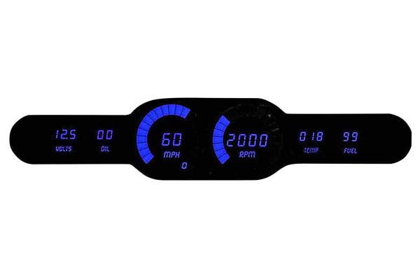 Dash Panel, Intellitronix Six Gauge Digital LED Sweep Bar Graph 1 Dash Panel, Intellitronix Six Gauge Digital LED Sweep Bar Graph