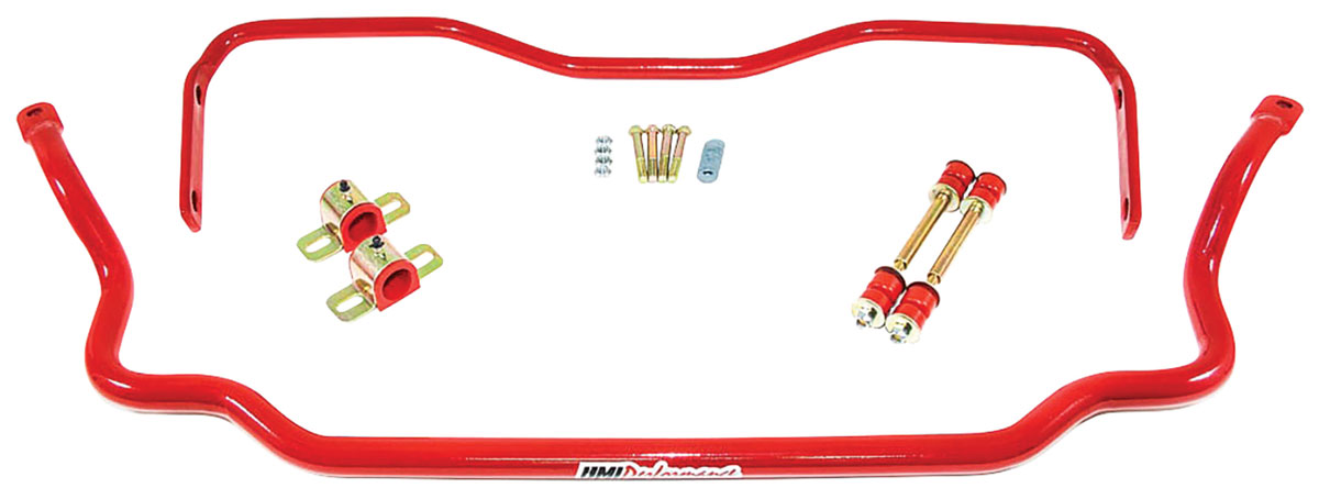 Sway Bar Set, Front/Rear, UMI Perf. Ft Chassis Mnt/Rr. TA Mnt, 1978-88 G-Body 1 Sway Bar Set, Front/Rear, UMI Perf. Ft Chassis Mnt/Rr. TA Mnt, 1978-88 G-Body