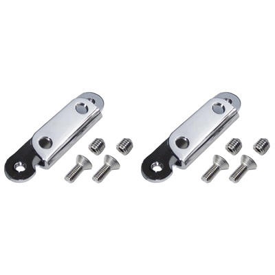 Door Flange Mounting Clip, Outside Mirror, 1936-49 Cadillac, King Bee, Pair 1 Door Flange Mounting Clip, Outside Mirror, 1936-49 Cadillac, King Bee, Pair
