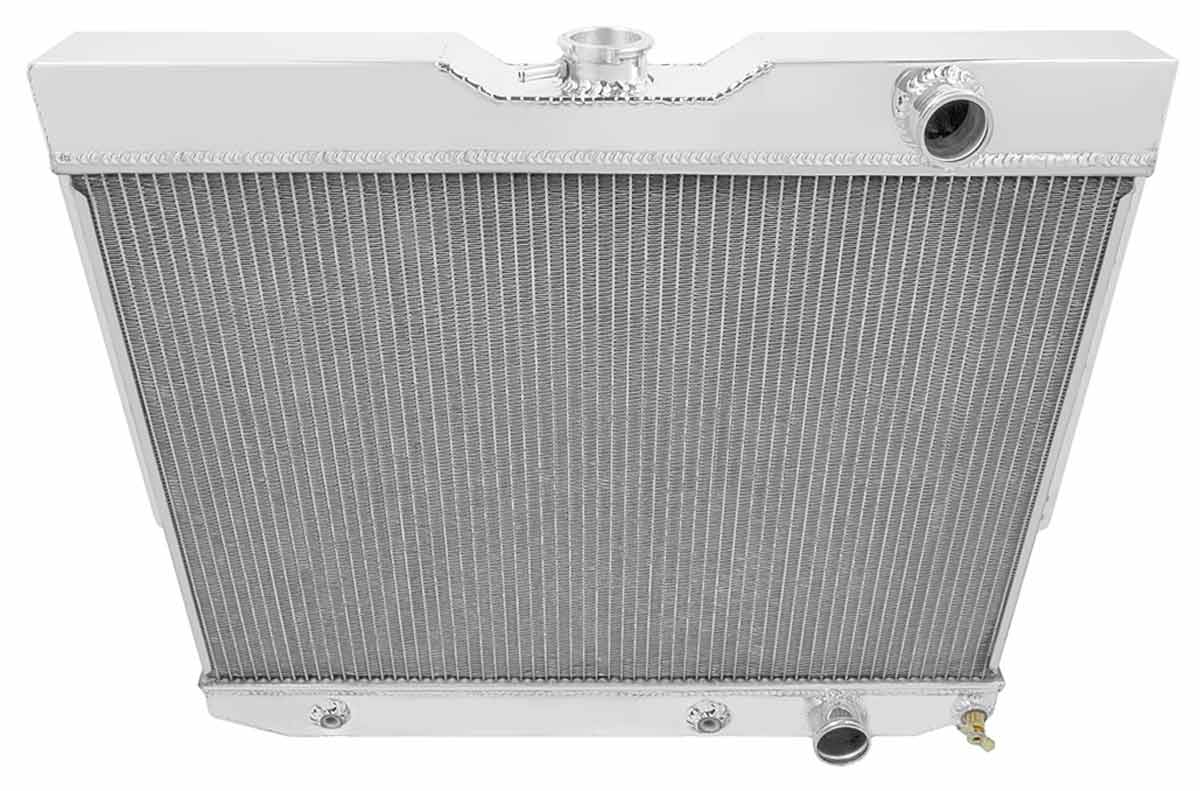 Radiator, Aluminum, Champion, 1964-65 Chevelle/El Camino, 21.25" H x 28" W 1 Radiator, Aluminum, Champion, 1964-65 Chevelle/El Camino, 21.25" H x 28" W