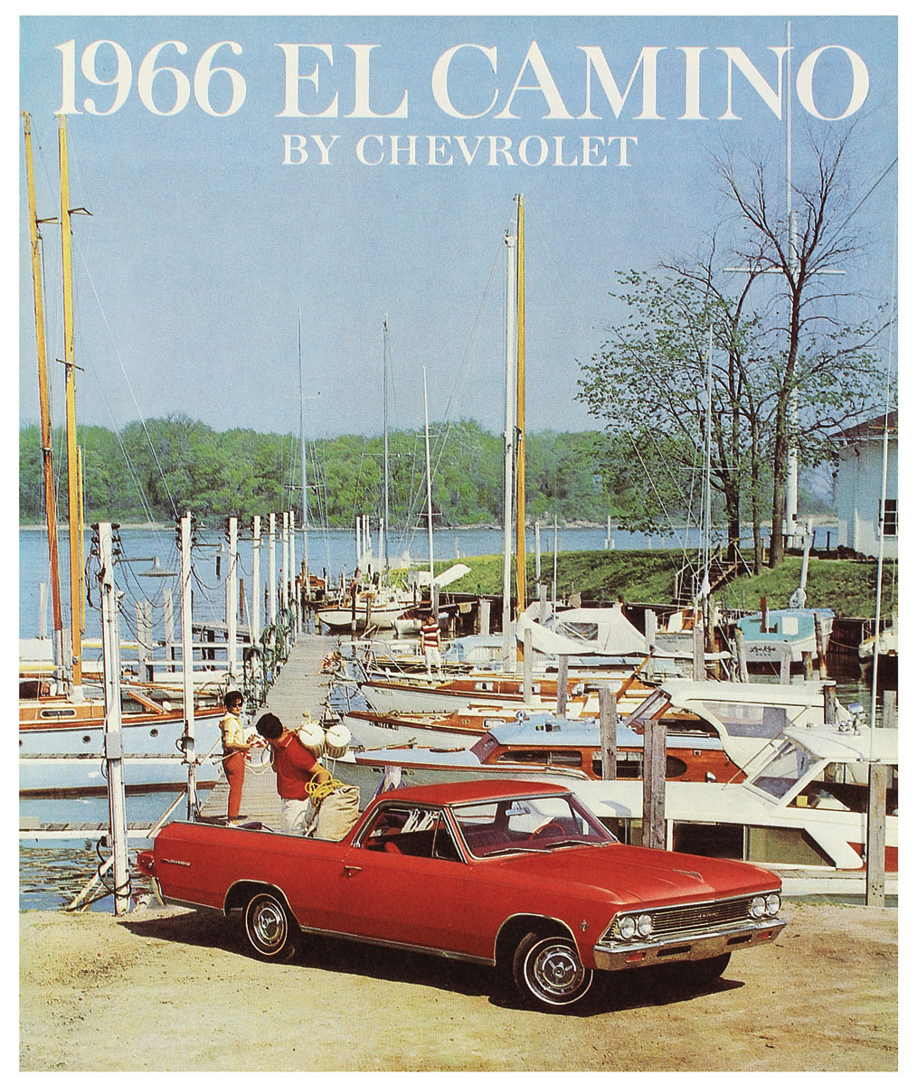 Sales Brochure, Full Color, 1966 El Camino 1 Sales Brochure, Full Color, 1966 El Camino