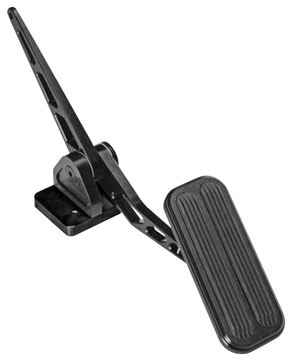 Pedal Assembly, Lokar, 1968-72 A-Body, Throttle w/Rubber Inserts 1 Pedal Assembly, Lokar, 1968-72 A-Body, Throttle w/Rubber Inserts