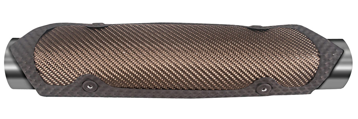 Heat Shield, Thermo-Tec, Clamp On, 3.75"x5.75" 1 Heat Shield, Thermo-Tec, Clamp On, 3.75"x5.75"
