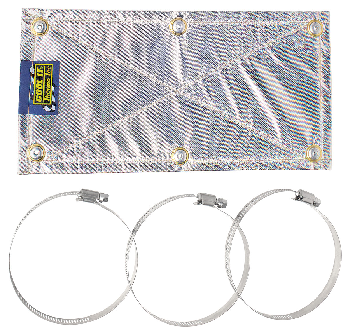 Pipe Shield, Thermo-Tec, Clamp On, w/ 4" Clamps 1 Pipe Shield, Thermo-Tec, Clamp On, w/ 4" Clamps