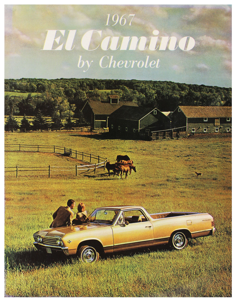 Sales Brochure, Full Color, 1967 El Camino 1 Sales Brochure, Full Color, 1967 El Camino