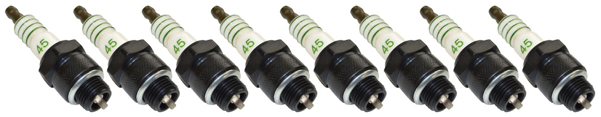 Spark Plugs, AC Delco, 45S, 8pc Set 1 Spark Plugs, AC Delco, 45S, 8pc Set
