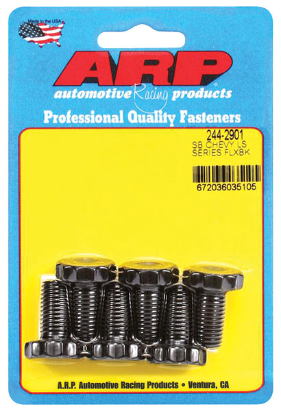Bolt Set, Flexplate, ARP, LS Engine, 12 PT Pro Series 1 Bolt Set, Flexplate, ARP, LS Engine, 12 PT Pro Series