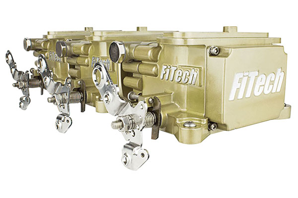 EFI Kit, Base, FiTech GO EFI Tri-Power, 3x2, 600 HP, Gold Finish 1 EFI Kit, Base, FiTech GO EFI Tri-Power, 3x2, 600 HP, Gold Finish
