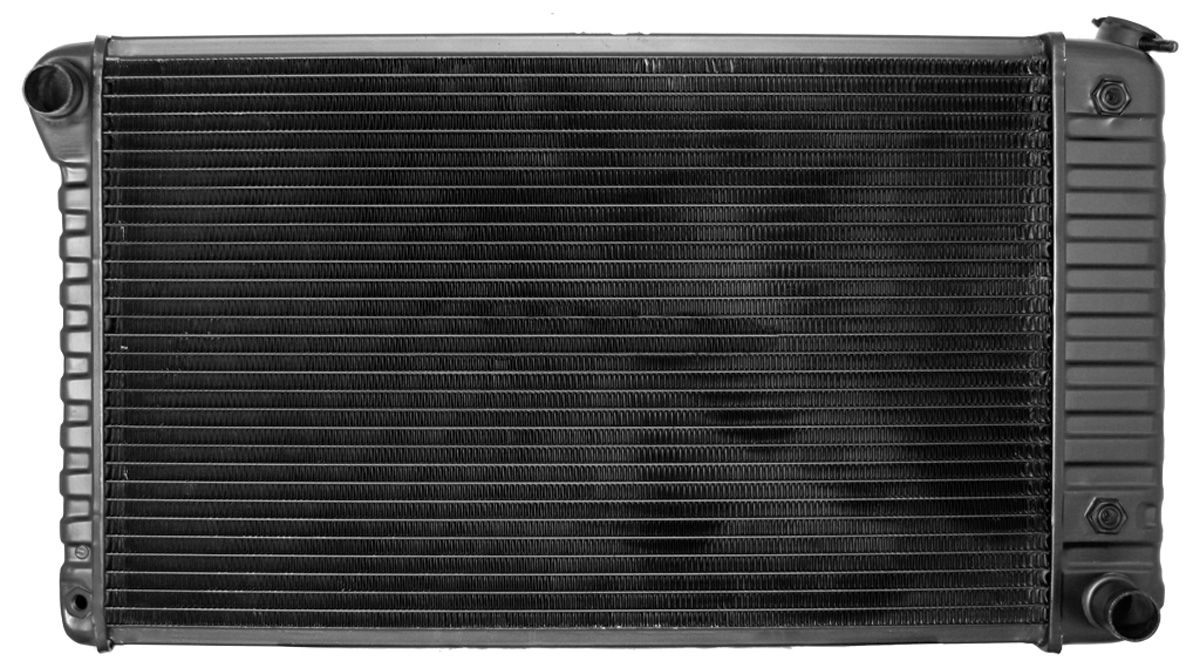 Radiator, Std Core, 1965-67 GP/B/C, V8 389/400/421, 17" x 26-1/4",PS. Fill 1 Radiator, Std Core, 1965-67 GP/B/C, V8 389/400/421, 17" x 26-1/4",PS. Fill