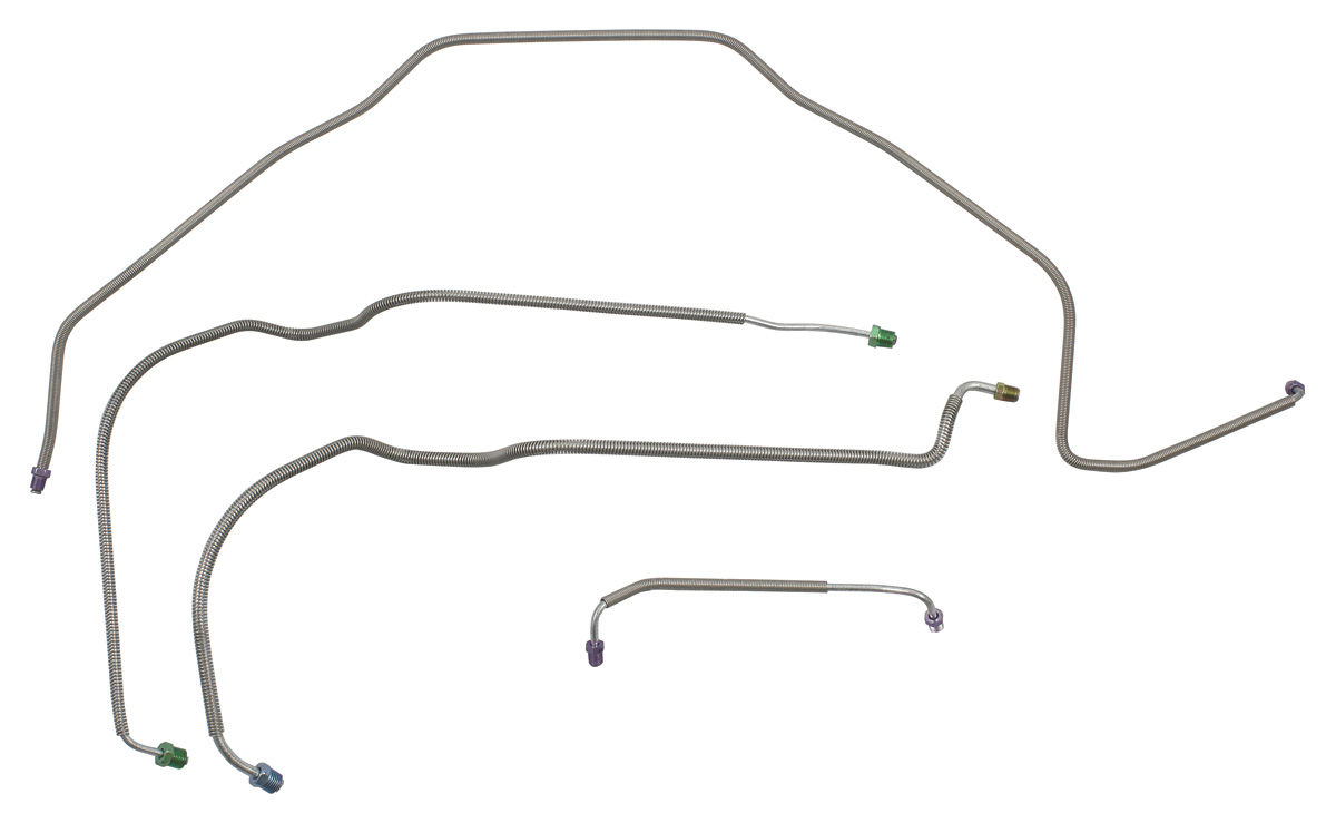Brake Line, Front, 1967 Chevelle/El Camino, Standard Disc 1 Brake Line, Front, 1967 Chevelle/El Camino, Standard Disc