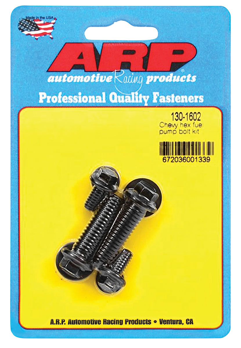 Bolt Set, Fuel Pump Mount, ARP, Chevrolet V8 1 Bolt Set, Fuel Pump Mount, ARP, Chevrolet V8