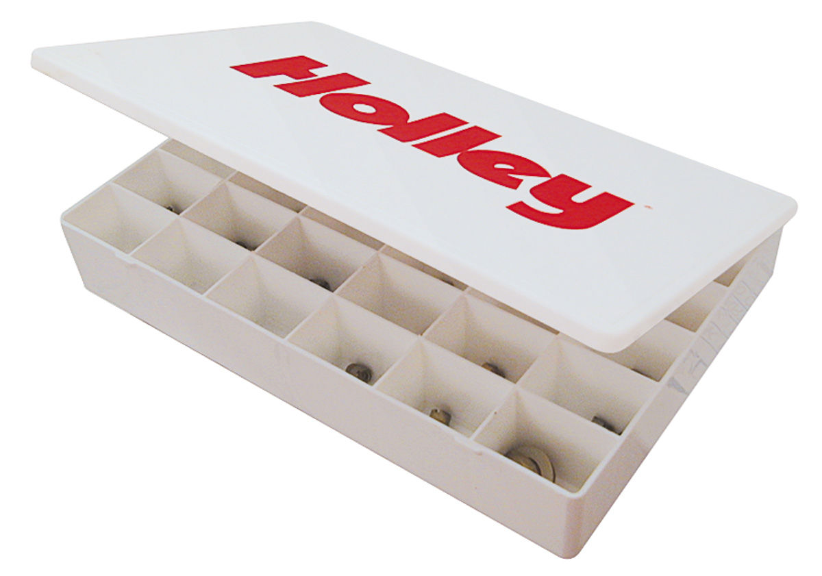 Jet Assortment, Holley, Carburetor, Jet Sizes 64-99 1 Jet Assortment, Holley, Carburetor, Jet Sizes 64-99