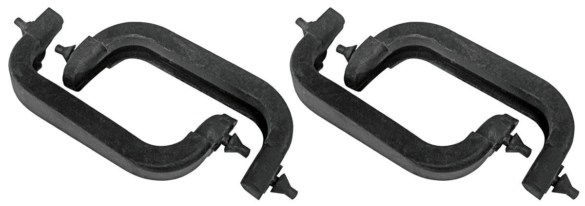 Insulators, Radiator, 1969-72 Cutlass w/HD 4-Row, w/3-1/2" Tank, 4-Pieces 1 Insulators, Radiator, 1969-72 Cutlass w/HD 4-Row, w/3-1/2" Tank, 4-Pieces