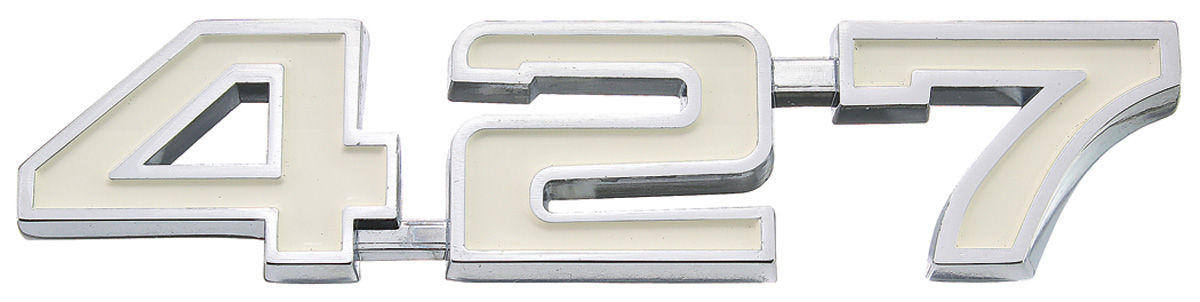Emblem, Fender, 1969-74 Chevelle/El Camino, 427 1 Emblem, Fender, 1969-74 Chevelle/El Camino, 427
