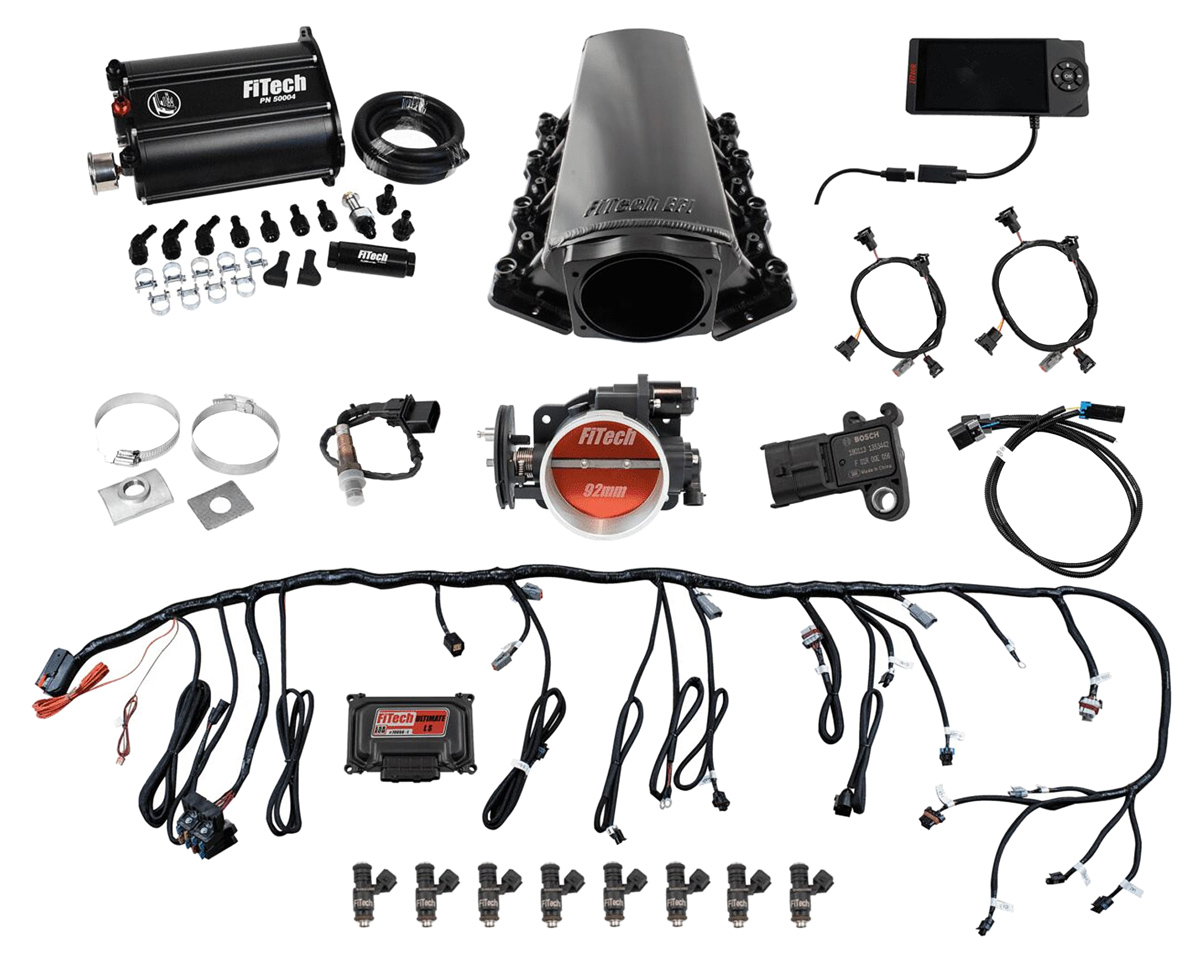 EFI Kit, Master, FiTech Ultimate LS EFI, Force Fuel Sys 1 EFI Kit, Master, FiTech Ultimate LS EFI, Force Fuel Sys