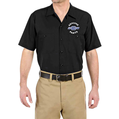 Mechanics Shirt, Chevrolet Genuine Parts, Short Sleeve