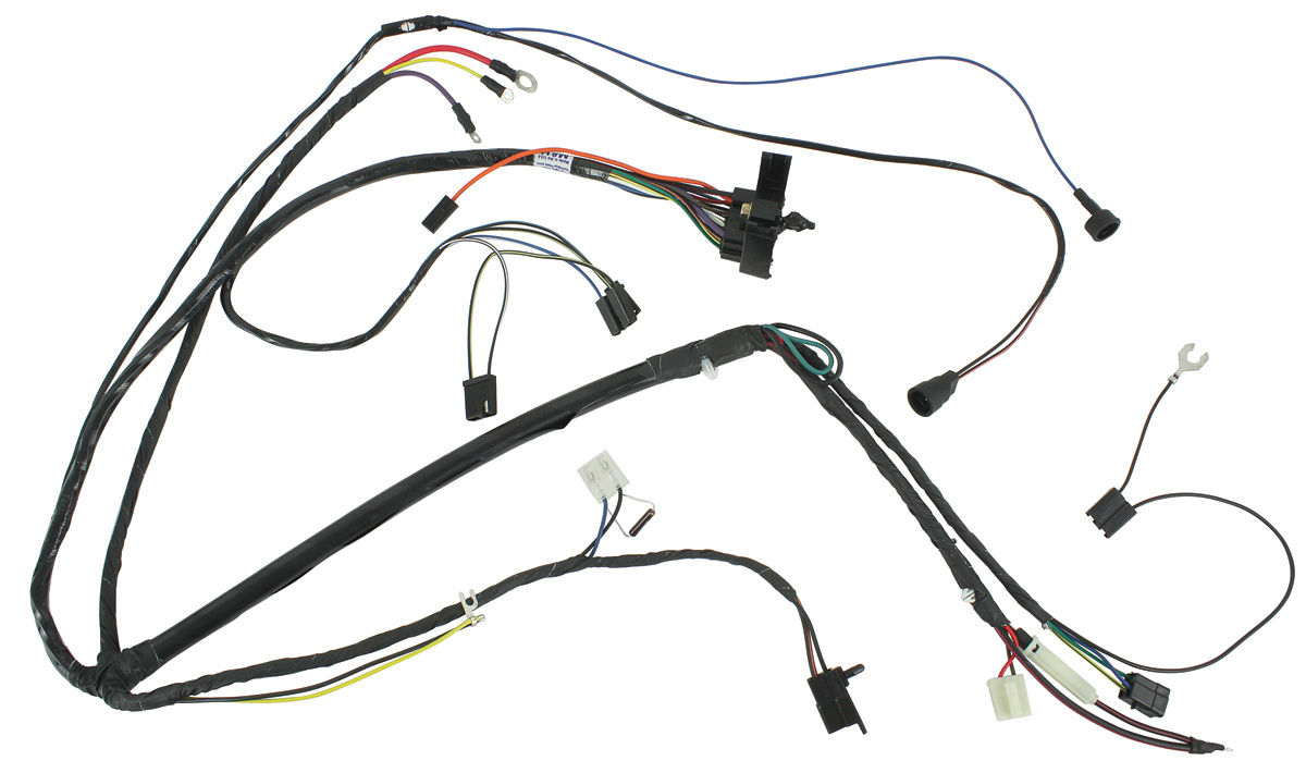 Wiring Harness, Engine, 1968 GTO/Lem./Temp., V8, Int. Reg., W/AC 1 Wiring Harness, Engine, 1968 GTO/Lem./Temp., V8, Int. Reg., W/AC