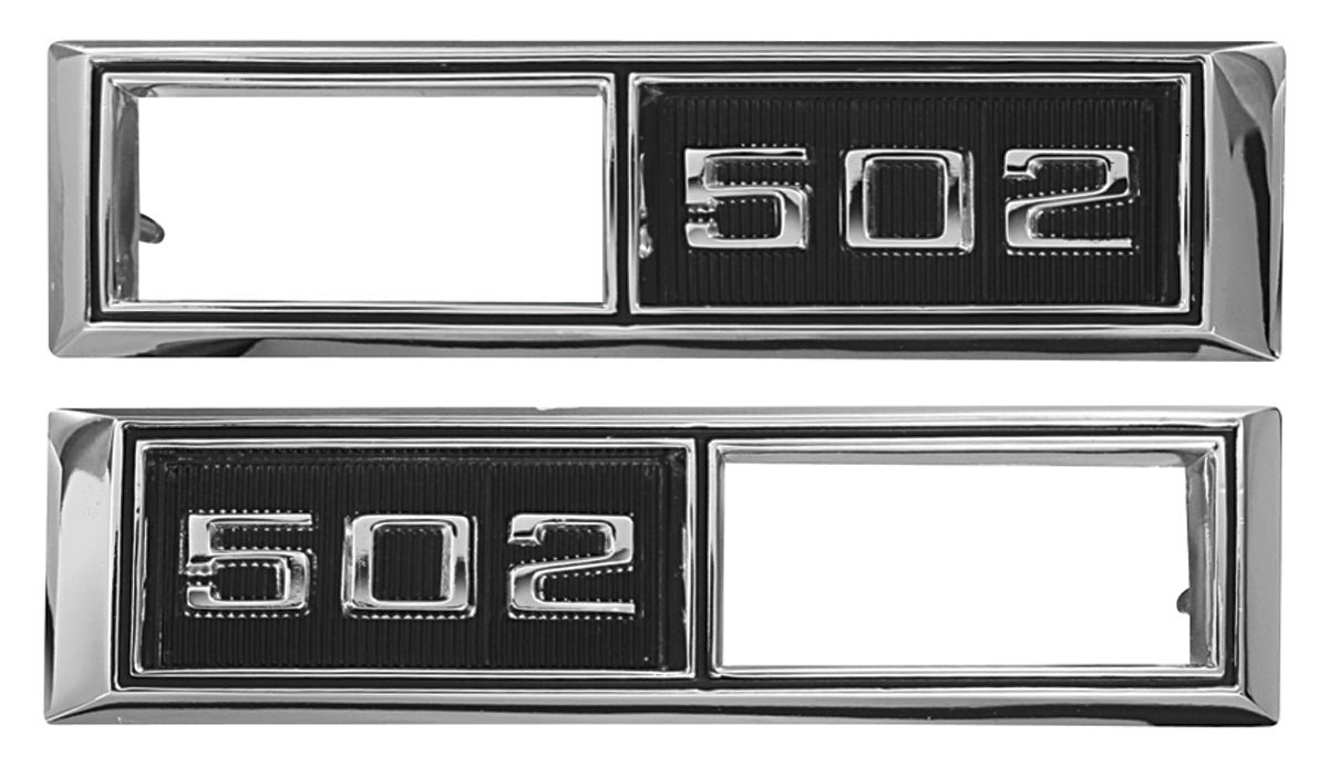 Bezel, Marker, 1968 Chevelle/El Camino, Front, 502 1 Bezel, Marker, 1968 Chevelle/El Camino, Front, 502
