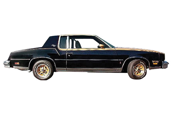 Decal & Stripe Kit, 1979-80 Cutlass, Hurst/Olds 442, W30 1 Decal & Stripe Kit, 1979-80 Cutlass, Hurst/Olds 442, W30