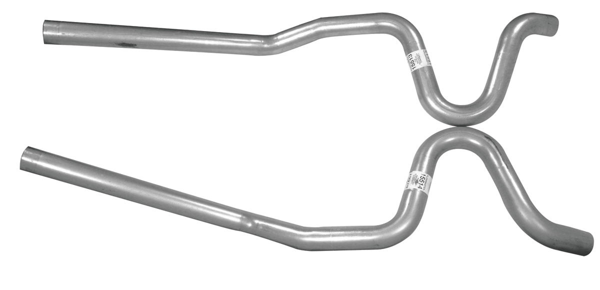 Tailpipes, Flowmaster, 1968-72 A-Body, Pre-Bent 2.5", Rear Exit 1 Tailpipes, Flowmaster, 1968-72 A-Body, Pre-Bent 2.5", Rear Exit