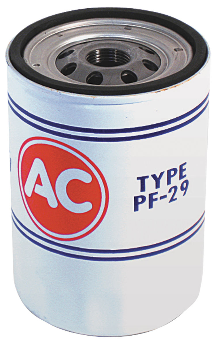 Oil Filter, AC Delco, 1968-69 Chevrolet, PF-29 1 Oil Filter, AC Delco, 1968-69 Chevrolet, PF-29