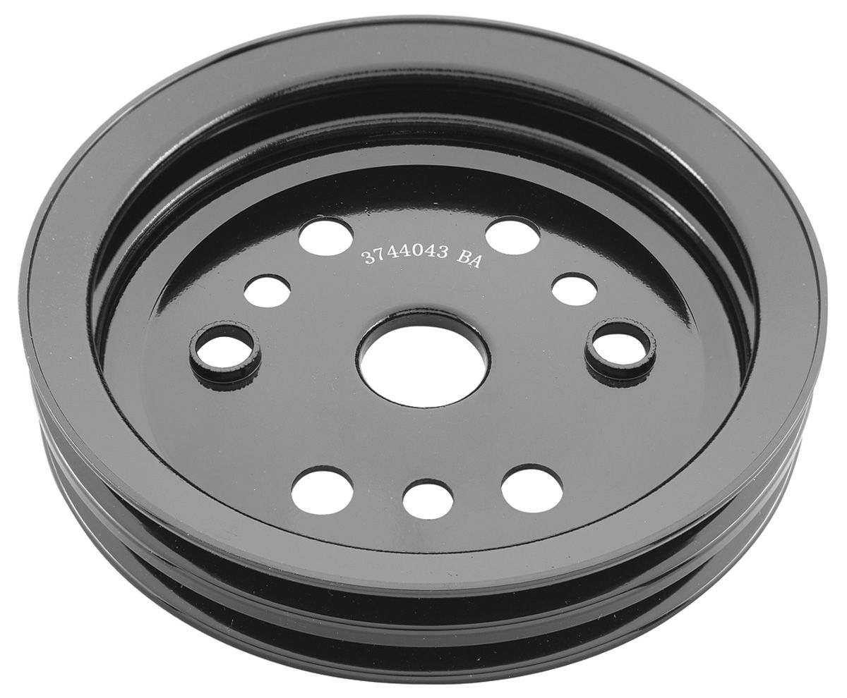 Pulley, Crankshaft, 1964-68 Chevelle/El Camino B Chevy, 2-Groove 1 Pulley, Crankshaft, 1964-68 Chevelle/El Camino B Chevy, 2-Groove