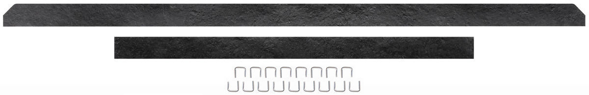 Air Baffle Seals, 1958 Cadillac, Fan Shroud 1 Air Baffle Seals, 1958 Cadillac, Fan Shroud