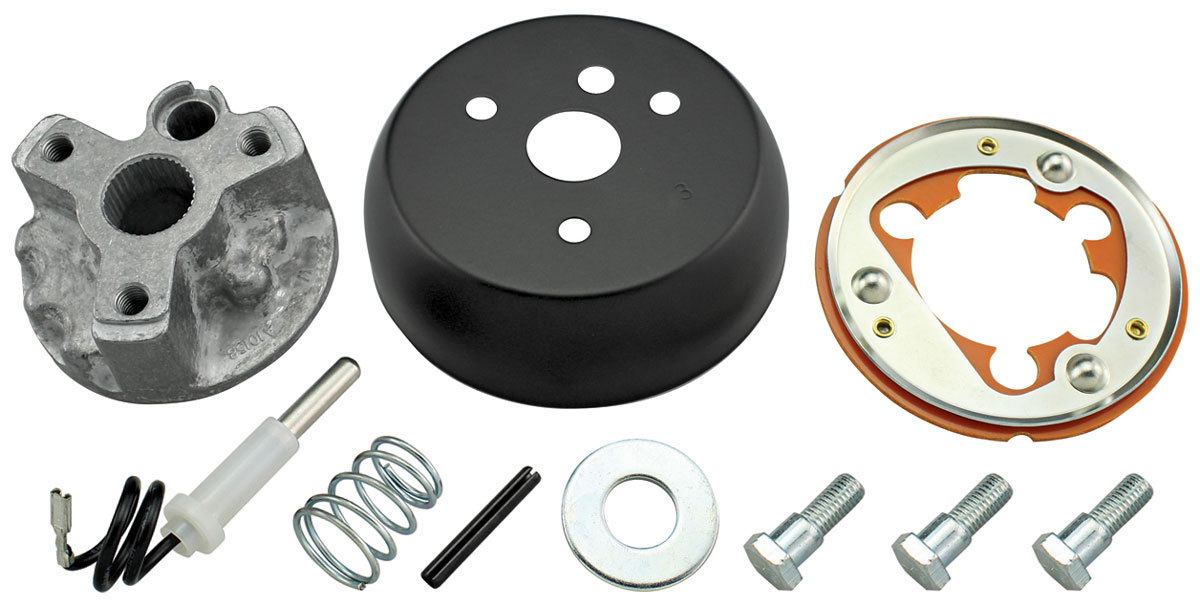 Installation Set, Grant Steering Wheel, 1964-66 GM, 3-Bolt 1 Installation Set, Grant Steering Wheel, 1964-66 GM, 3-Bolt