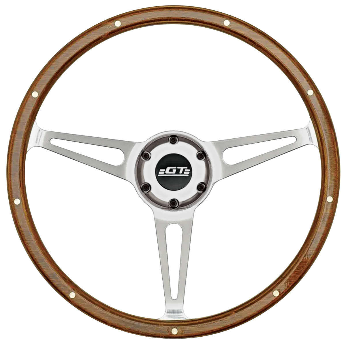 Steering Wheel Kit, 1969-88 Chevy, Retro Cobra, GT3, 6-Bolt, Engraved Bowtie 1 Steering Wheel Kit, 1969-88 Chevy, Retro Cobra, GT3, 6-Bolt, Engraved Bowtie