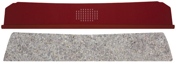 Shelf, Rear Seat, 1966-67 Chev. 2dr. Cpe/GTO/Cut./Sky. 2dr., Deluxe Mesh, Kit 1 Shelf, Rear Seat, 1966-67 Chev. 2dr. Cpe/GTO/Cut./Sky. 2dr., Deluxe Mesh, Kit