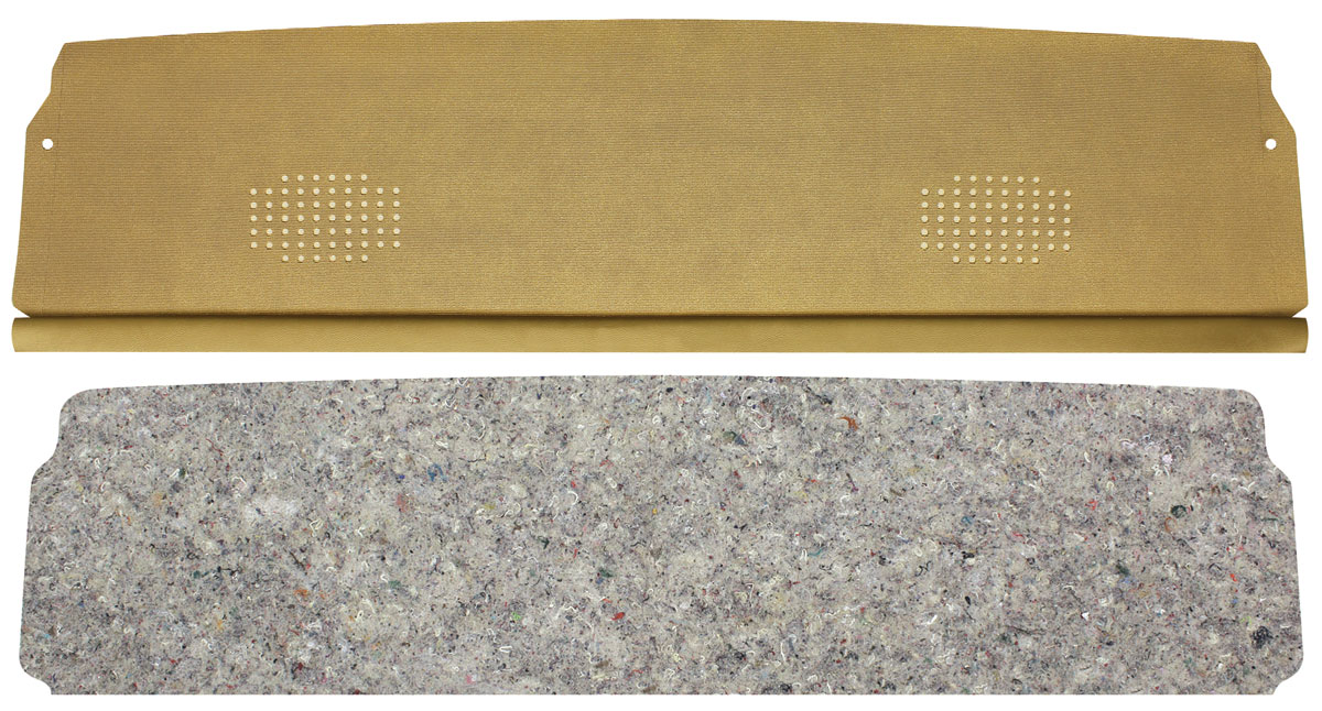 Shelf, Rear Seat, 1968-72 Chevelle Coupe/1970-72 Monte Carlo, Deluxe Mesh, Kit 1 Shelf, Rear Seat, 1968-72 Chevelle Coupe/1970-72 Monte Carlo, Deluxe Mesh, Kit