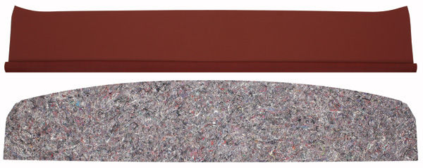 Shelf, Rear Seat, 1966-67 Chevelle, 4-Door Hardtop, Standard, Kit 1 Shelf, Rear Seat, 1966-67 Chevelle, 4-Door Hardtop, Standard, Kit
