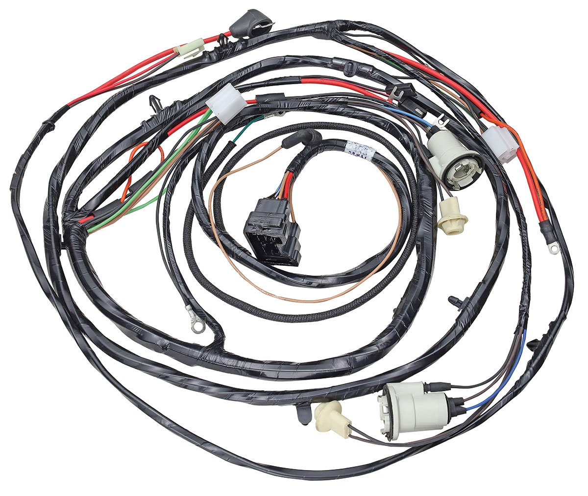 Wiring Harness, Forward Lamp, 1971 Chev/El Cam, V8/Gauges/Pass.Int.Reg.Alt. 1 Wiring Harness, Forward Lamp, 1971 Chev/El Cam, V8/Gauges/Pass.Int.Reg.Alt.