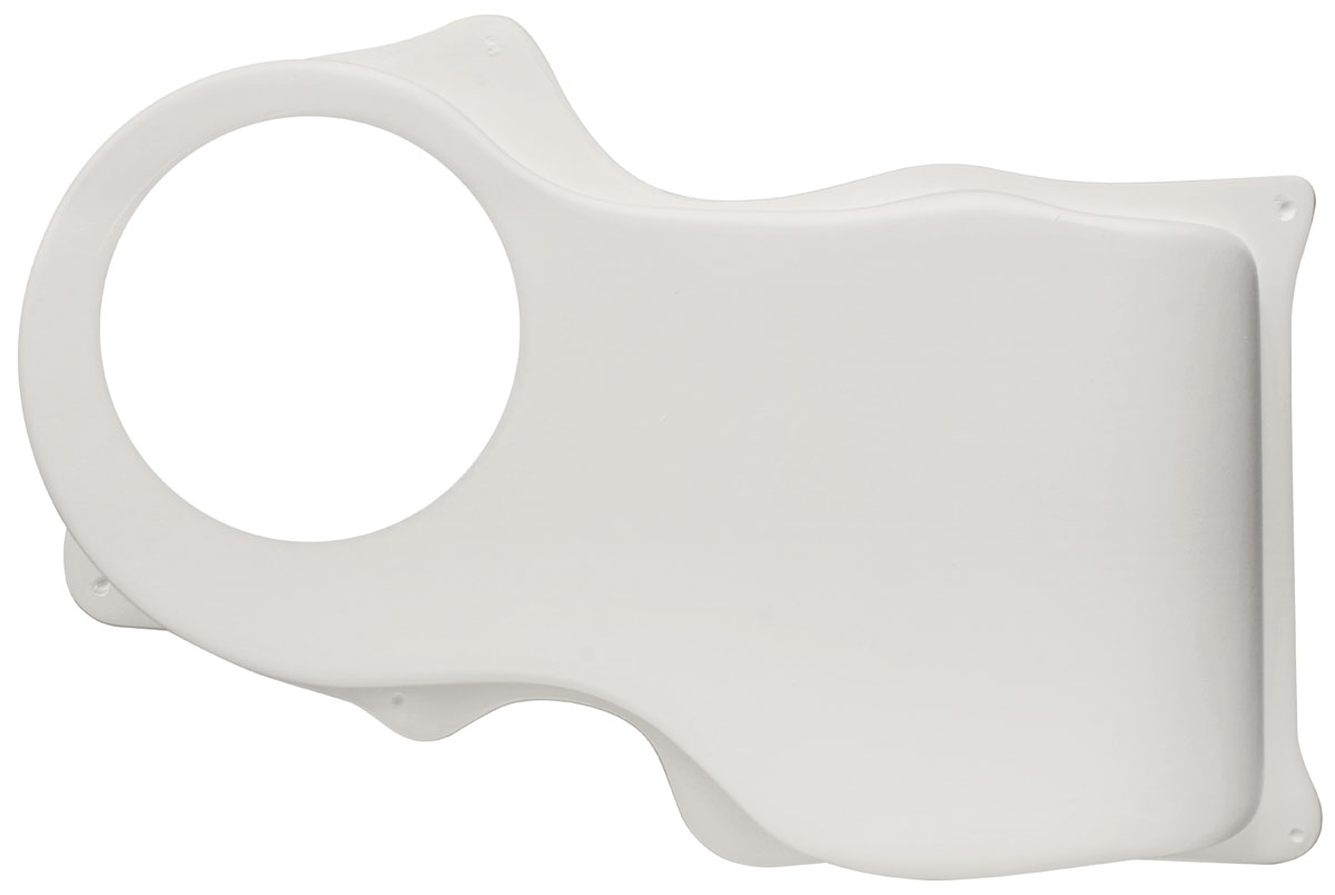 AC Delete Plate, 1973-77 A-Body, Fiberglass