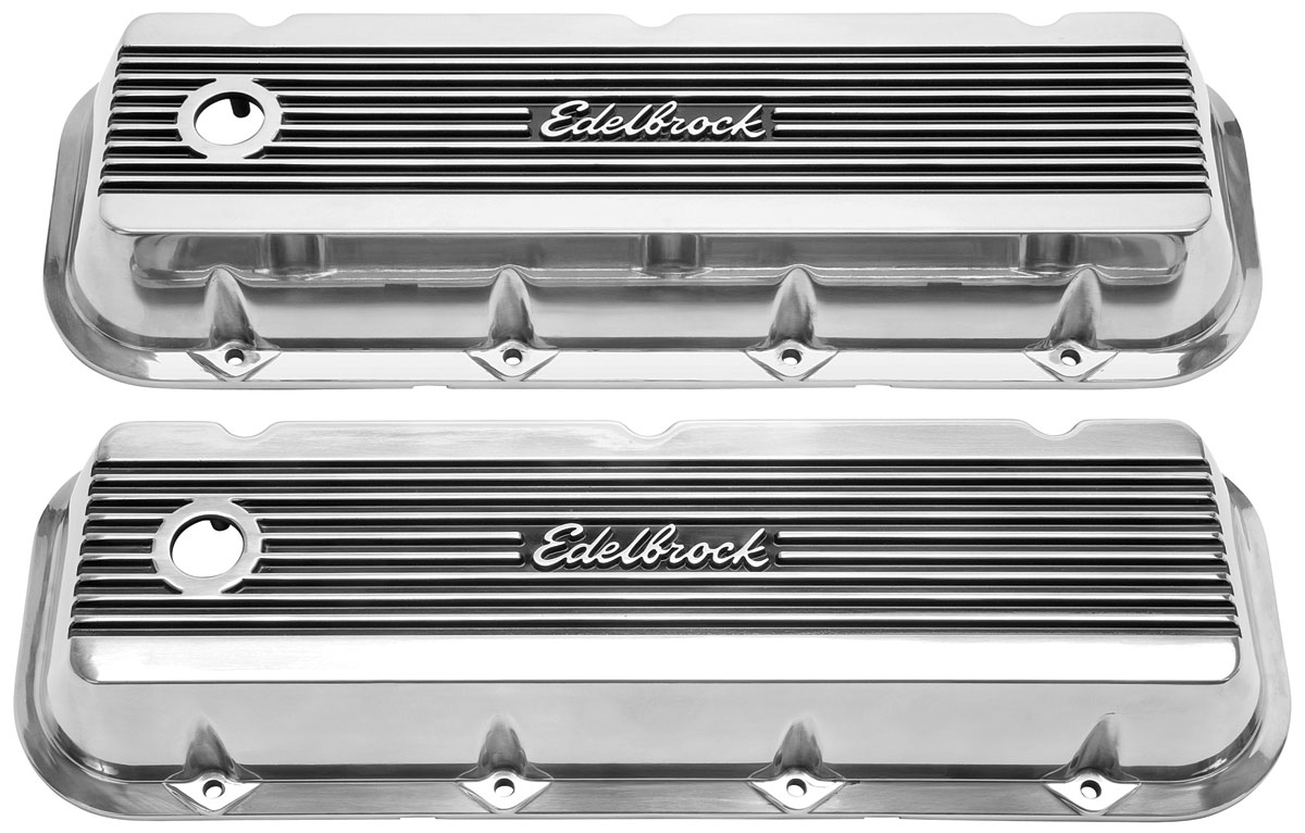 Valve Covers, Edelbrock Elite II, 1965 Chevrolet Big Block, 3" Short 1 Valve Covers, Edelbrock Elite II, 1965 Chevrolet Big Block, 3" Short