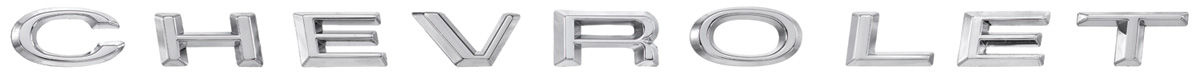 Emblem, Hood Letters, 1965 Chevelle/El Camino 1 Emblem, Hood Letters, 1965 Chevelle/El Camino