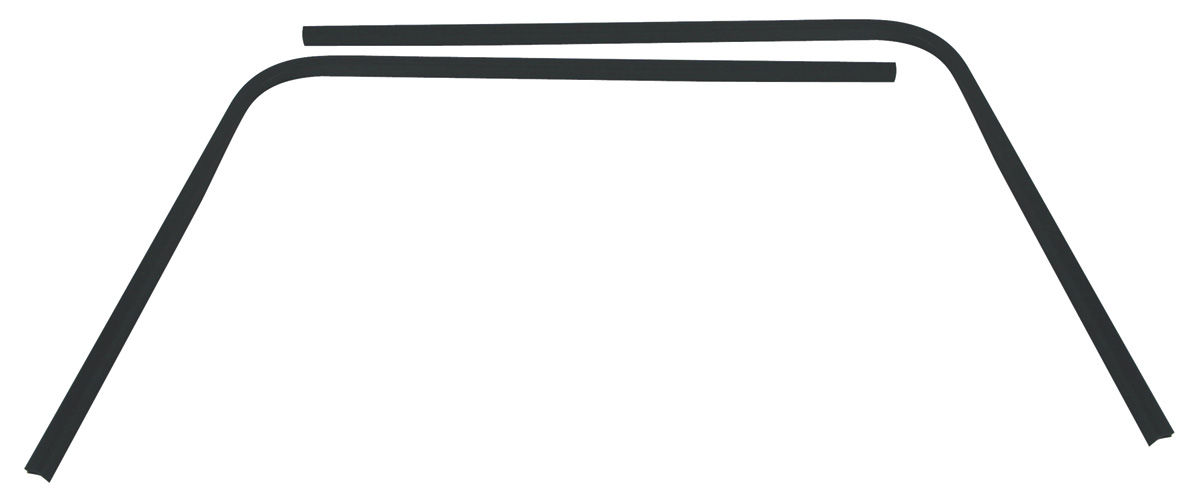 Headliner Trim Set, Rear Window, 1966-67 Chevelle/Cutlass 2/4dr Sedan, 3pc 1 Headliner Trim Set, Rear Window, 1966-67 Chevelle/Cutlass 2/4dr Sedan, 3pc