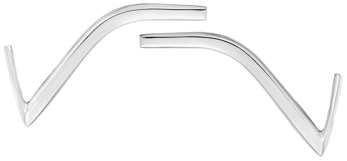 Molding, Vinyl Top, 1970-72 Chevelle Coupe, Rear