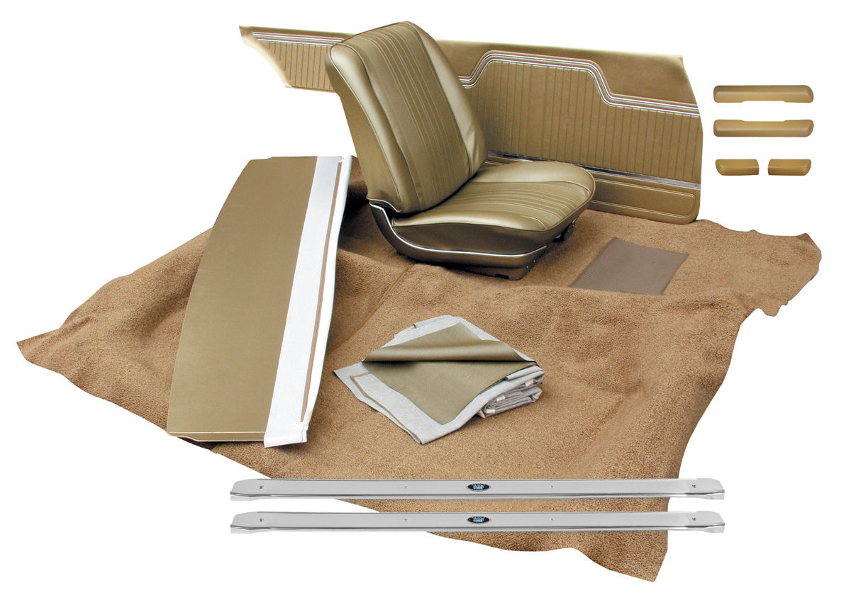 Interior Kit, 1967 Chevelle Stage II, Buckets, Coupe, DI 1 Interior Kit, 1967 Chevelle Stage II, Buckets, Coupe, DI