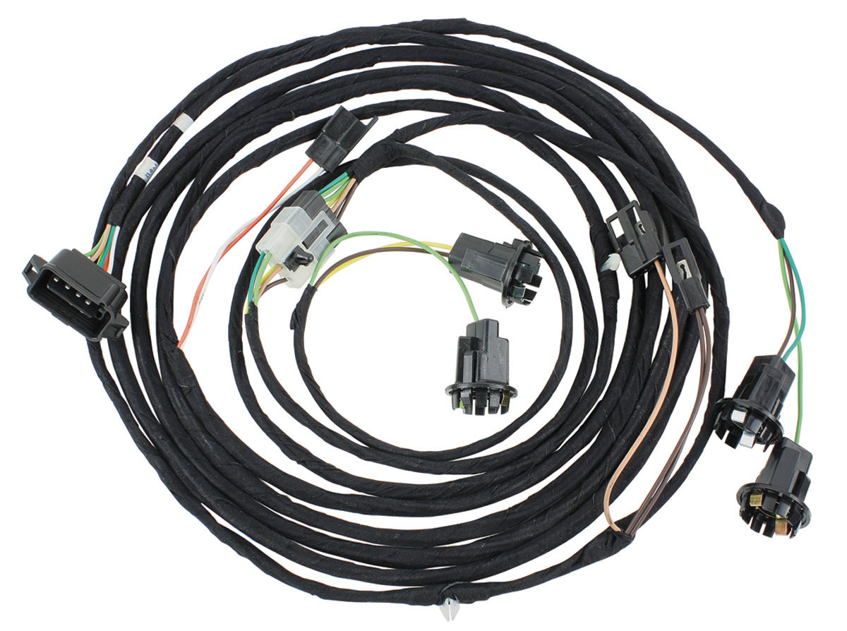 Wiring Harness, Rear Light, 1965 Chevelle Coupe W/O Back-up Lights 1 Wiring Harness, Rear Light, 1965 Chevelle Coupe W/O Back-up Lights
