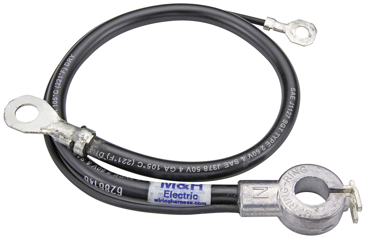Cable, Battery, 1967 Chevelle/El Camino, 6-Cylinder & V8 w/ Standard Battery 1 Cable, Battery, 1967 Chevelle/El Camino, 6-Cylinder & V8 w/ Standard Battery