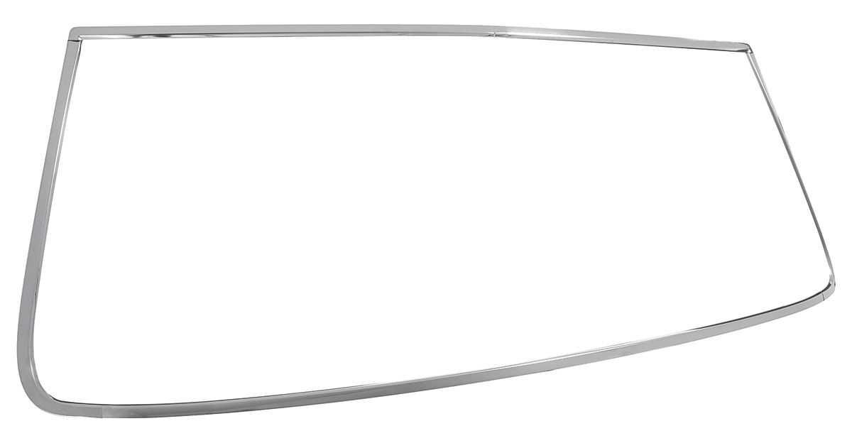 Window Reveal Molding Set, Front, 1966-67 A-Body, 5pc 1 Window Reveal Molding Set, Front, 1966-67 A-Body, 5pc
