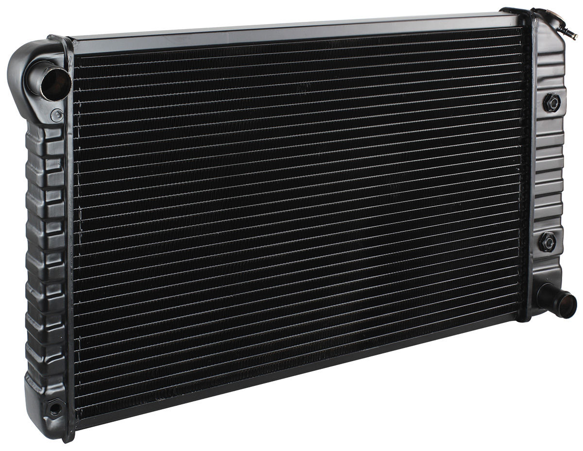 Radiator, Std Core, 1965 Cutlass, V8, Non-AC, 17-3/8" x 24-3/4", PS. Fill 1 Radiator, Std Core, 1965 Cutlass, V8, Non-AC, 17-3/8" x 24-3/4", PS. Fill