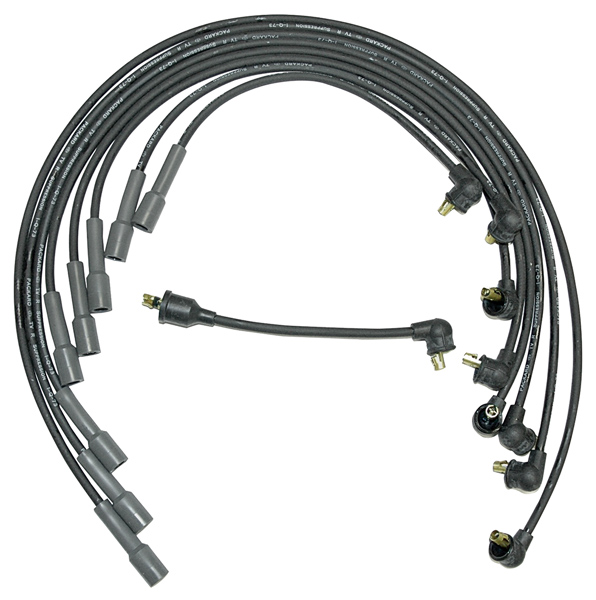 Spark Plug Wire Set, 1973 Cadillac, V8, Dated 1-Q-73 1 Spark Plug Wire Set, 1973 Cadillac, V8, Dated 1-Q-73