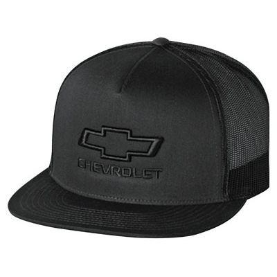 Hat, Flatbill, With "Chevrolet" And Bowtie 1 Hat, Flatbill, With "Chevrolet" And Bowtie