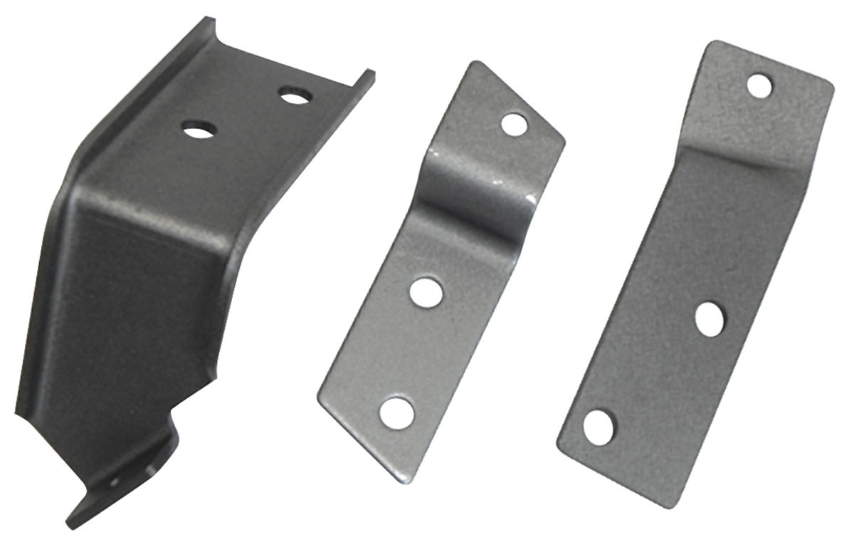 Brackets, Heater Cable, 1968-72 A-Body, 3pcs 1 Brackets, Heater Cable, 1968-72 A-Body, 3pcs