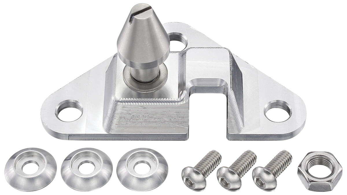 Hood Catch, 65 Chevelle/El Camino, Billet Aluminum 1 Hood Catch, 65 Chevelle/El Camino, Billet Aluminum