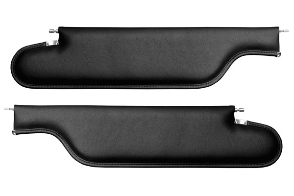 Sun Visors, Madrid Grain, 1968-72 A-Body Convertible, 2-Pin PUI 1 Sun Visors, Madrid Grain, 1968-72 A-Body Convertible, 2-Pin PUI